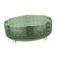 thumbnail image 5 of 360 Rotatable Makeup Organizer Makeup Trays Ornament Multiuse Revolving Condiments Holder Cupboard Organizer Rack for Desk Dresser Cupboard Green S, 5 of 7