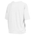 thumbnail image 3 of Women's Pressbox White Arkansas Razorbacks Rock & Roll Slub-T-Shirt, 3 of 3
