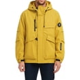 thumbnail image 2 of akafmk Mens Waterproof Jacket Hooded Windproof Rain Coat with Multiple Pockets for Hiking Outdoor Climbing, 2 of 6