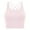Pink, variant on Lenago Women's Athletic Bras Sport Bra Comfortable Padded Bras Wireless High Impact Underwear Lightweight Breathable Bras Training Yoga Medium-Support