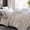 Light Brown, variant on MAPLE DOWN Soft Queen Size Comforter Duvet Insert-Down Alternative Comforter Quilted with Corner Tabs-Lightweight Breathable Brushed Microfiber Machine Washable (White,90”x90”)