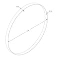 thumbnail image 3 of Espejo Circular Negro, 3 of 4