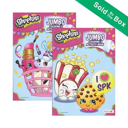SHOPKINS Jumbo Coloring & Activity Book | Walmart Canada