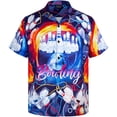 thumbnail image 3 of Camisa hawaiana con estampado completo de cerveza para hombre, camisas playeras de manga corta con botones, blusas de gran tamaño para hombre, ropa, 3 of 5