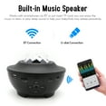 thumbnail image 2 of Star Projector with LED Galaxy Ocean Wave Night Light Projector BT Music Speaker for Baby Bedroom Game Rooms Party 10 Colors Options Voice & APP & Remote Control, 2 of 8