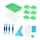 thumbnail image 2 of Kits de bandejas de pintura de diamantes 5D para mujeres, bandejas de clasificación de , multifuncional para adultos, soporte de bandeja de pin Verde perfecl Bandeja de pinturas de diamantes, 2 of 7