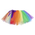 thumbnail image 4 of Girls Skirts Mesh Tutu Skirt Color Matching Ballet Dance Performance Fluffy Tutu Skirt Size 0 Y-2 Y, 4 of 5