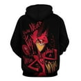 thumbnail image 5 of Hazbin Hotel Hoodie 3D Print Pullover Hooded Long Sleeve Sweatshirts Tops Blouse with Pocket for Mens Womens, 5 of 7