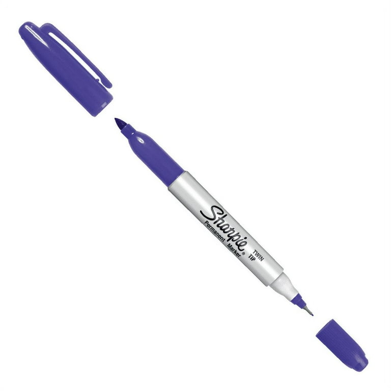 Sharpie Twin Tip Permanent Marker, Blue