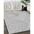thumbnail image 3 of Ahgly Company Machine Washable Indoor Rectangle Transitional Dark Gray Area Rugs, 3' x 5', 3 of 7