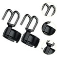 thumbnail image 6 of Baoblaze 2 Pieces Weight Lifting Hooks Wrist Straps Weightlifting Hooks Ergonomic Weight Lifting Grips for Powerlifting Shrugs Workout, 6 of 7