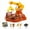 D, variante sur Staron Ensemble de Jouets Figurines de Dinosaures Mini à Pince, Jeu de Chasse Casse-Tête d'Éveil pour Enfants, Poupées Dino Portatives de Voyage pour Cadeaux de Fête d'Anniversaire pour Enfants