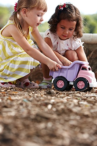 Green Toys Pink Dump Truck, for Toddlers Ages 1+ Made from 100% recycled plastic - image 4 of 10