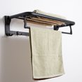 thumbnail image 2 of Miangastore wall mount towel rack Bathroom Storage Rack Space Saving for Bathroom Organization 1 Set, 2 of 8