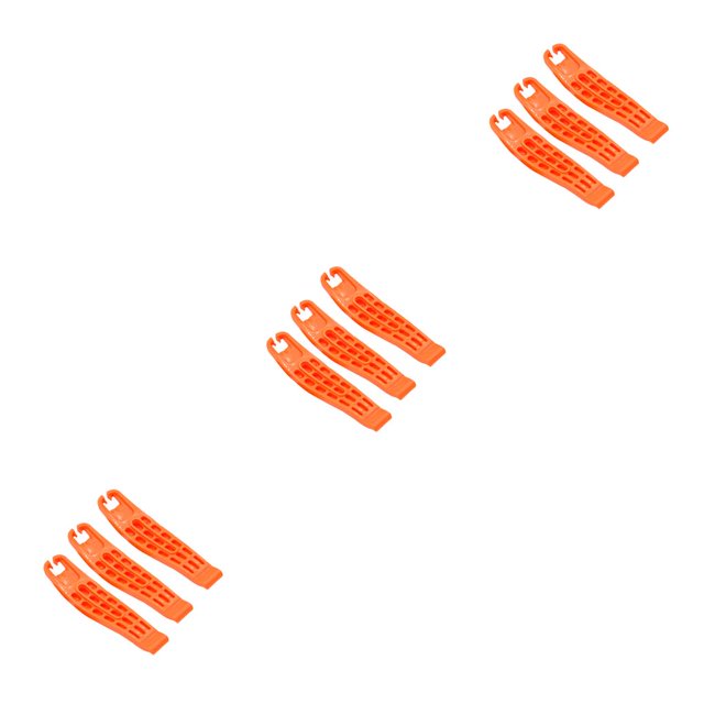 kurtrusly Pneu de Vélo Ouvre-Barre de Réparation Levier Nylon Barre de Serrage Outil à Main de Réparation de Vélo, 1pc 3pcs 3Set