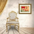 thumbnail image 3 of Villa, Luca 24x18 Gold Ornate Wood Framed with Double Matting Museum Art Print Titled - Golden Tulips (detail), 3 of 4