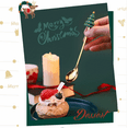 thumbnail image 5 of Stainless Steel Christmas Coffee Spoon and Xmas Dinner Forks Set -Dessert Spoon Stirring Spoon Ice Cream Iced Tea Spoon, Cake Forks Gifts for Home Christmas Party Supply- 4PC, 5 of 5