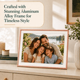 thumbnail image 6 of ELIME 15.6" WiFi Digital Picture Frame with Frameo App, Full HD Auto-Rotating Smart Photo Display, 32GB, Rose Gold, 6 of 7