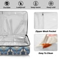 thumbnail image 4 of Iauyy Casserole Carrier for Hot Food Insulated Casserole Travel Carry Bag with Lid Food Warmer Bag for Party/Picnic,The Delicacy Of The Wings, 4 of 7