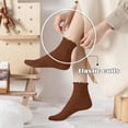 thumbnail image 3 of 6 Pairs Women's Ruffle Socks Cute Ankle Socks Super Soft Breathable Cool Frilly Socks For Mary Jane Shoes, 3 of 7