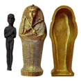 thumbnail image 2 of Resin Ancient Egyptian Coffin Figurine Sculpture Egypt Mummy Statue Small Ornaments Miniature Model Home Decoration Collect, 2 of 5