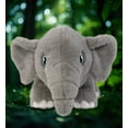 thumbnail image 3 of DolliBu Elephant Eco-Friendly Stuffed Animal – Soft Huggable Elephant, Adorable Playtime Elephant Plush Toy, Cute Safari Cuddle Gifts, Super Soft Plush Doll Animal Toy for Kids and Adults - 14 Inch, 3 of 9