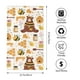 thumbnail image 2 of Balery Cute Bee Honey Jar Hive Bear Toalla de Microfibra Premium con Estampado – 27.5x16 pulgadas, Alta Absorción, Suave y Aterciopelada, Secado Rápido, 2 of 6