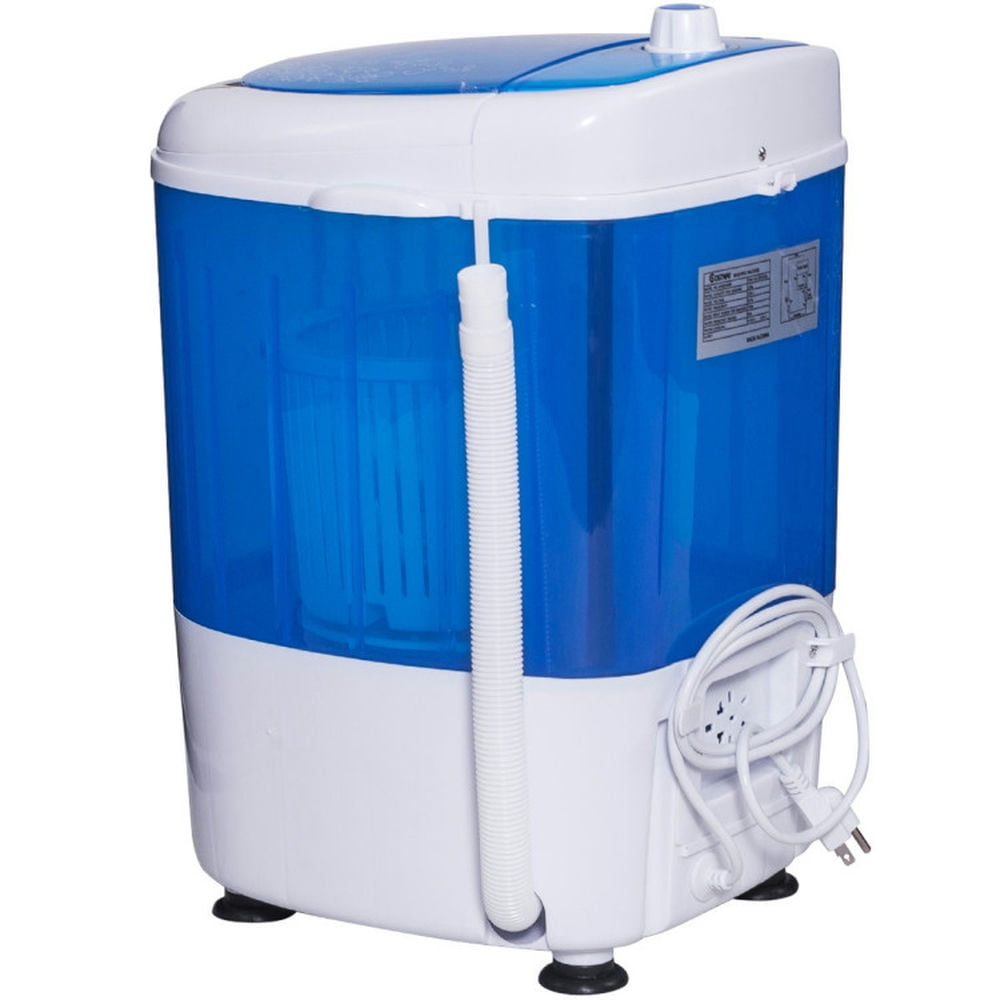 GVN Space Saving Full-Automatic Washer,Washing Machine,5.5 lbs Portable Semi Auto Washing Machine for Small Space