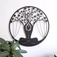thumbnail image 3 of Sdcart Metal Mandala Wall Art, Metal Meditation Decor, Mandala Metal Wall Art, Mandala Wall Decor, Yoga Room Decor, Zen Room Decor, Living Room Home Decor, Spiritual Gifts Meditation (03), 3 of 6