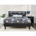 thumbnail image 1 of Zinus Kitch 44 inch Faux Leather Upholstered Platform Bed Frame, 1 of 8
