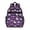 Unicorn and Rainbow Purple Pattern, variant on Unicorn and Rainbow Purple Pattern Cute School Backpack Bag for School with Padded Back and Adjustable Shoulder Straps 15.25"x11.5"x5.25"