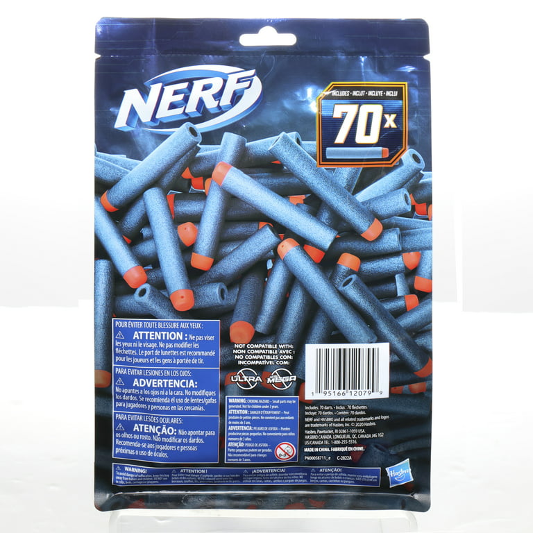Nerf Elite 2.0 70-Dart Refill Pack, Includes 70 Official Nerf Elite Darts Blasters Walmart.com
