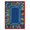 thumbnail image 5 of Bible Train 5'4" x 7'8" Oval Area Rug In Color Multi, 5 of 6