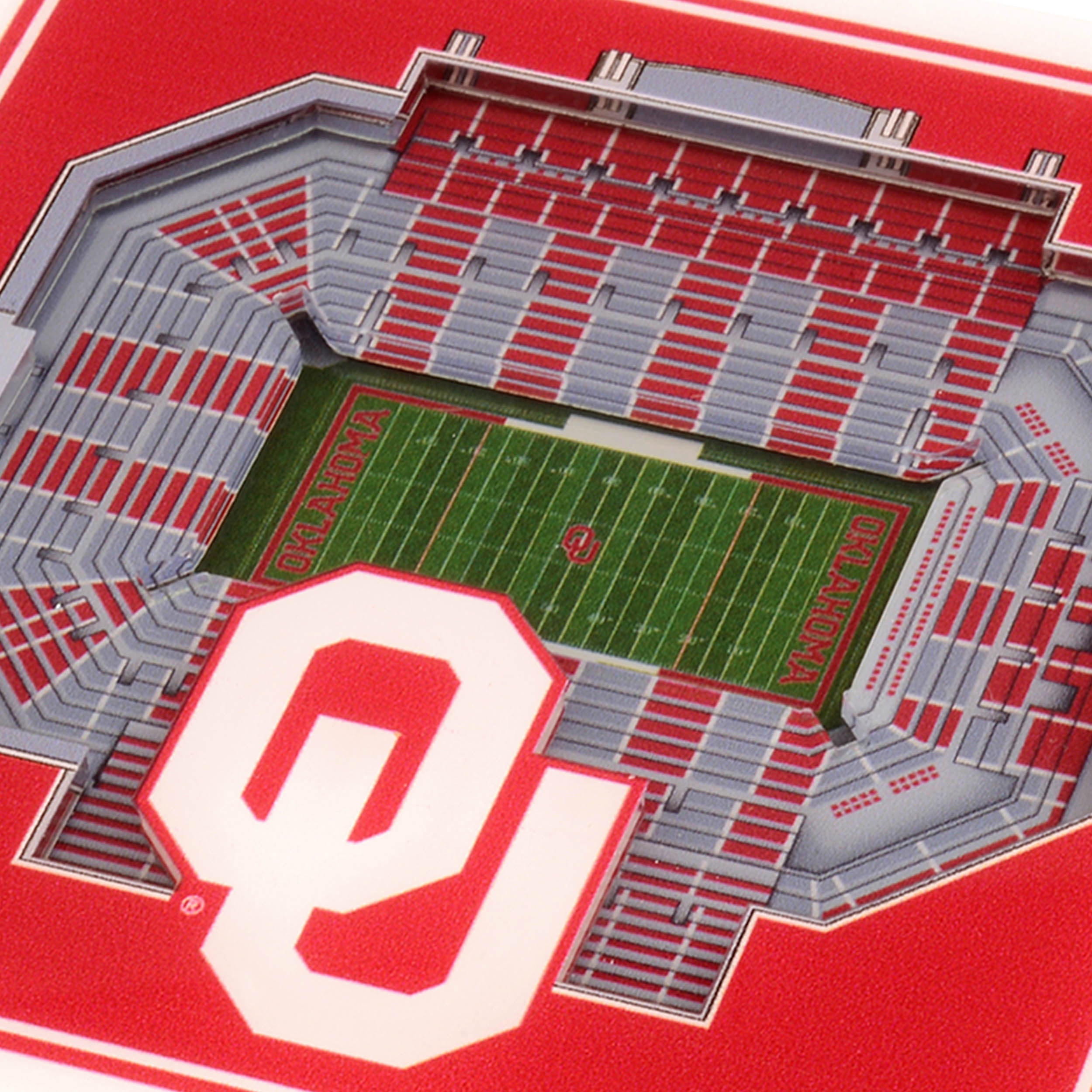 YouTheFan NCAA Oklahoma Sooners Stadiumview Cribbage
