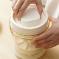 thumbnail image 2 of BUYISI Yogurt Strainer Creamy Whey Separator Pressure Filtration With Lid Fine Mesh, 2 of 7