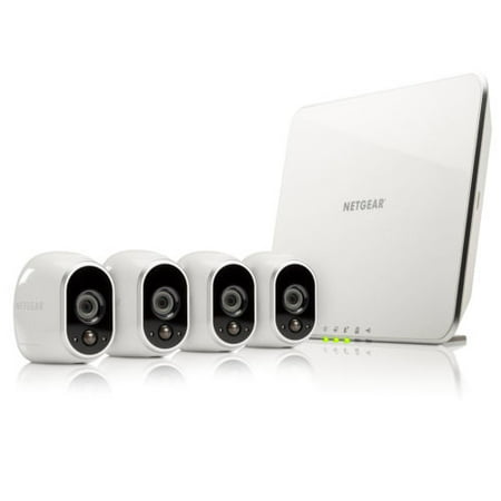 Arlo by NETGEAR Security System – 4 Wire–Free HD Cameras | Indoor/Outdoor | Night Vision