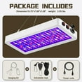 thumbnail image 6 of LED 1000W Grow Light Full Spectrum, Plant Grow Light with Veg & Bloom Switch for Hydroponic Indoor Plants LED Grow Lamp with Daisy Chain, 6 of 12