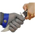 thumbnail image 2 of Guantes resistentes a cortes de acero inoxidable 316l Guante de trabajo de seguridad Protección nivel 5 (xl) Rojo Verde  Cocina, Decoración y Otros, 2 of 4