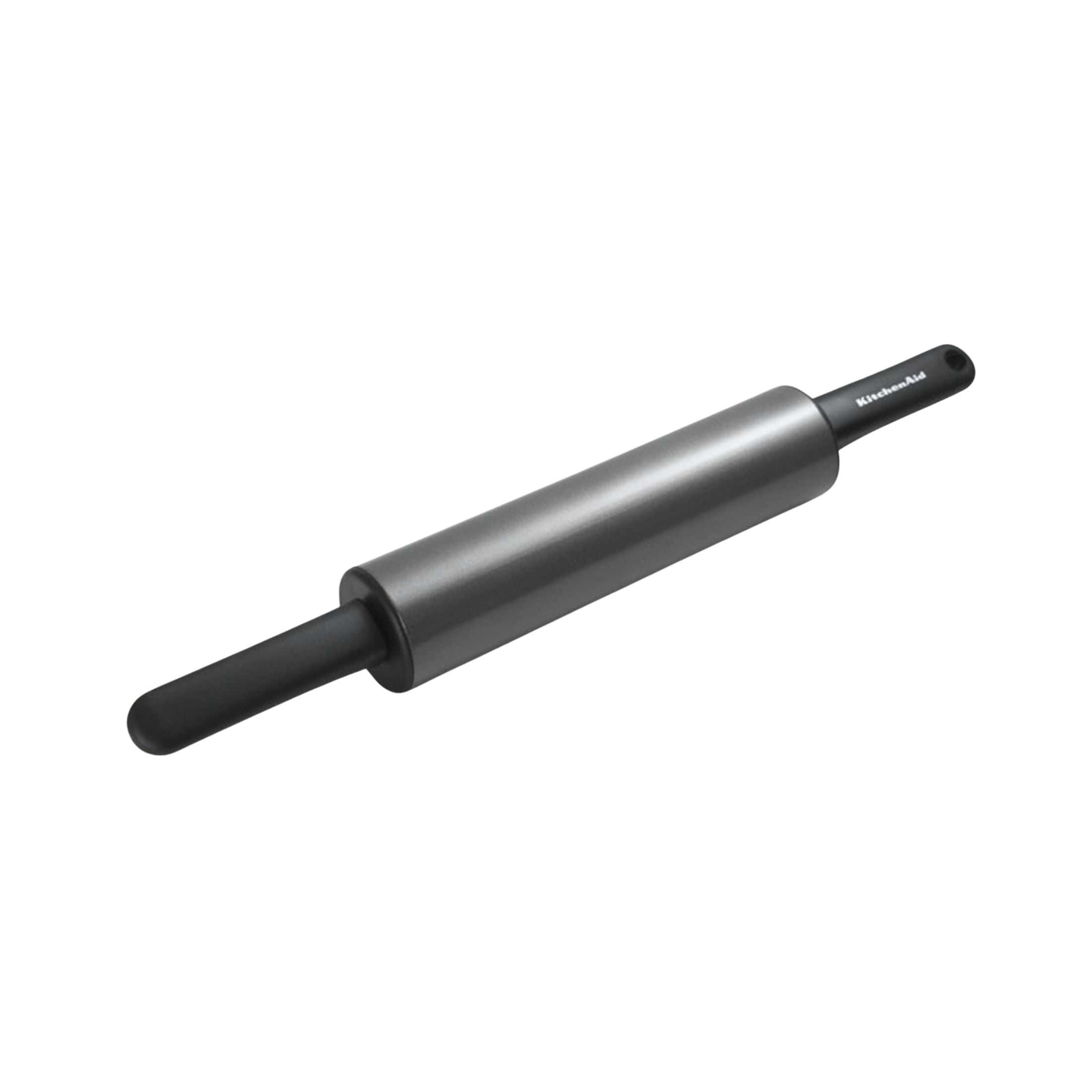 KitchenAid Nonstick Steel 20.1" Rolling Pin Dough Roller, Black