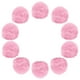 thumbnail image 1 of Uxcell 2 Pulgadas Bolas de Pom Pom de Piel Sintética, 10 Pcs Pom Poms Rosas para Sombreros con Bucle Elástico para Tejer DIY Sombreros Llaveros Bufandas Guantes Bolsas Zapatos, 1 of 7