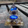 thumbnail image 4 of GKNET 10x Natural Amethyst Aquarius Pyramid Quartz Crystal Orgonite Desktop Art Decor-default, 4 of 4