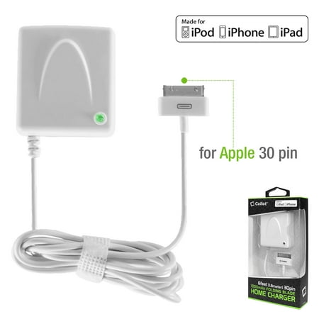 Cellet 5-Watt (1-Amp) Home Charger with Folding Blade for Apple 30-Pin, iPhones, iPod touch, nano