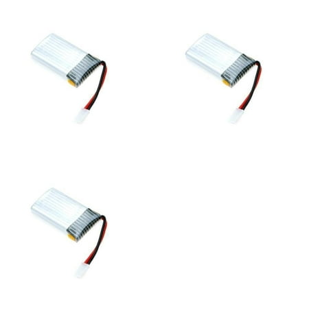 3 x Quantity of Protocol SlipStream Battery 3.7v 360mah 25c LiPo FPV QuadCopter New! FAST SHIP! 360mAh37v - FAST FROM Orlando, Florida USA!