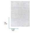 thumbnail image 3 of Livabliss Area Rugs for Living Room, 5x7 Sacramento Shag Modern White Rug, Bedroom Dining Room Home Decor Stain Resistant Carpet (5'3" x 7'), 3 of 7