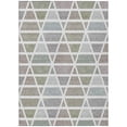 thumbnail image 2 of Addison Rugs Chantille Indoor/Outdoor Transitional Geometric Taupe Machine Washable Rectangle Rug, 3' x 5', 2 of 8