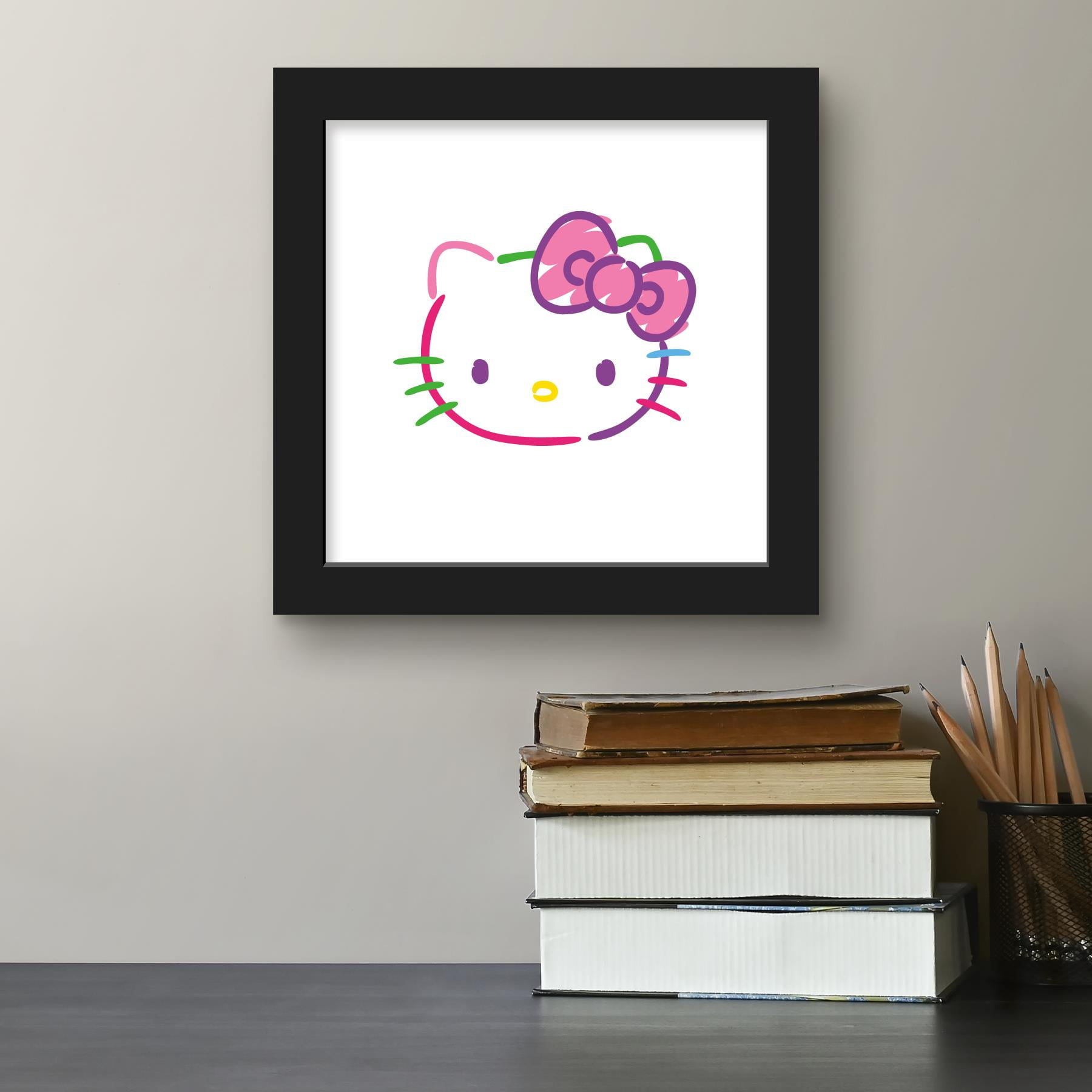 Hello Kitty, Wall Decor, Brand New Personalized Madelyn Hello Kitty Wall  Art Still In Original Plastic