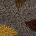 thumbnail image 2 of Vinyl Back Coco Doormat, 18 by 30-Inch, Natural Ferns, 2 of 7