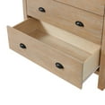 thumbnail image 6 of Alaterre Furniture Arden 5-Drawer Solid Acacia Hardwood Chest Dresser, with Full-Extension Metal Glides and Whisper-Close System, 6 of 8