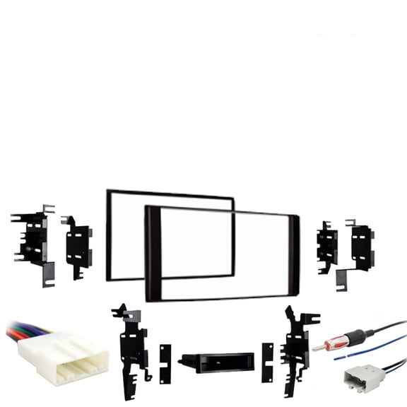 Fits Nissan NV 2015-2018 Metra Single DIN Dash Kit with Harmony Radio Harness