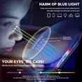 thumbnail image 3 of Gafas bloqueadoras de luz azul VMJFBJ para mujer/hombre, 3 of 8